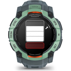 Garmin Zegarek sportowy Garmin Instinct 3 AMOLED - 50mm Zielony (010-03020-01)