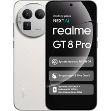 Realme Smartfon Realme GT 8 Pro 5G 12/256GB Biały  (631002004346)