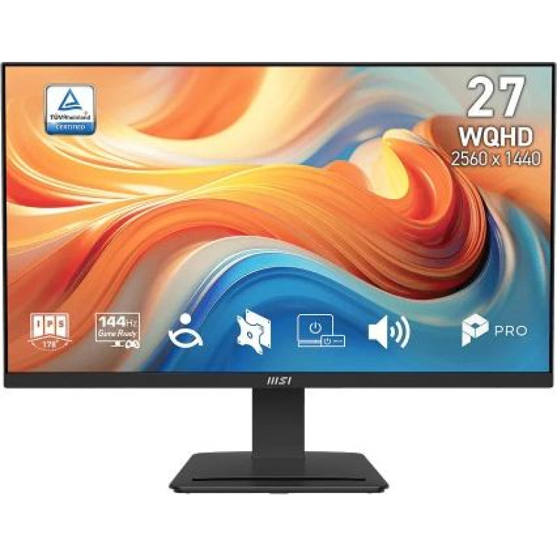 MSI Monitor 27 inch PRO MP273Q E14 LED/WQHD/FLAT/144Hz/black