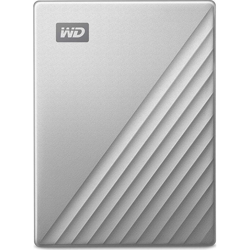 WD Dysk zewnętrzny HDD WD My Passport Ultra for Mac 6TB Srebrny (WDBGKC0060BSL-WESN)