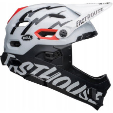 Bell Kask full face BELL SUPER DH MIPS SPHERICAL fasthouse matte gloss black white roz. L (58&ndash;62 cm) (NEW)
