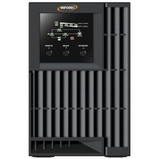 Infosec UPS Infosec E4 Value 1000 zasilacz UPS Podw&oacute;jnej konwersji (online) 1 kVA 3 x gniazdo sieciowe