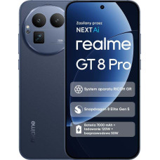 Realme Smartfon Realme GT 8 Pro 5G 12/256GB Niebieski  (631002004350)
