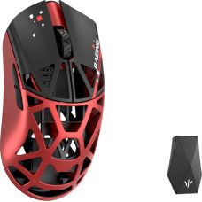 Wlmouse Beast X Mini Pro Solid SIdes, Omron Opticals Switches, Red & Black