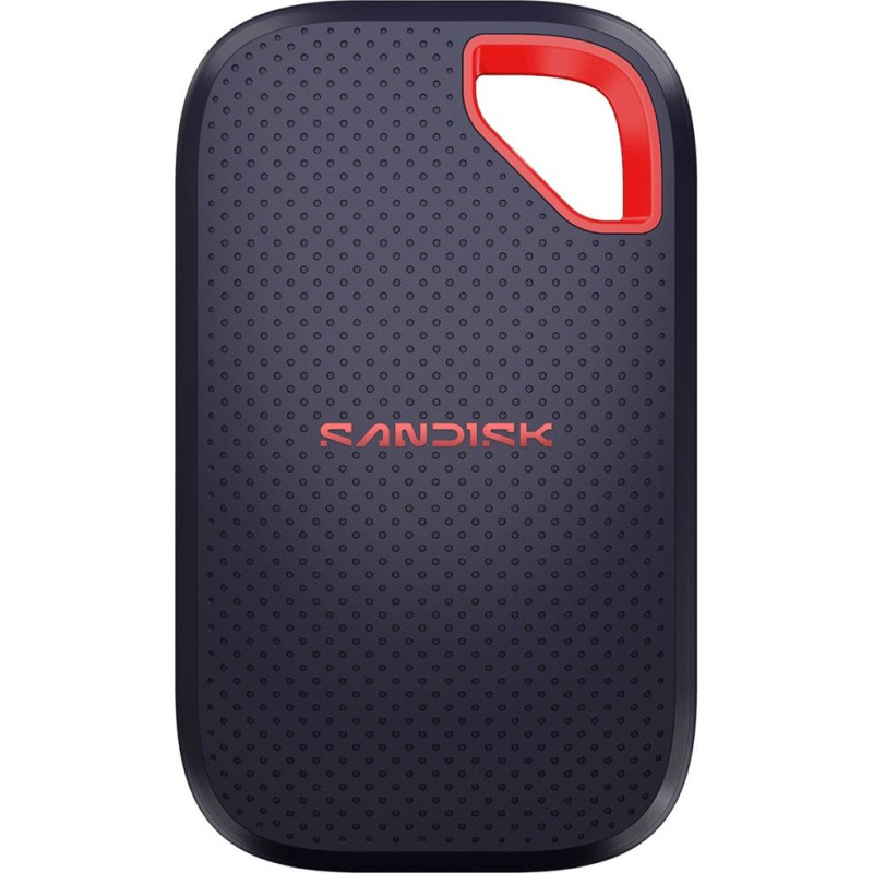 Sandisk Dysk zewnętrzny SSD SanDisk Extreme Portable V3 2TB Czarno-pomarańczowy (SDSSDE70-2T00-G25)