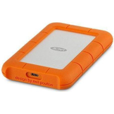 Lacie Dysk zewnętrzny HDD LaCie Rugged 5TB Pomarańczowy (STFR5000800)
