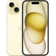 Apple Smartfon Apple iPhone 15 256GB Yellow (MTP83)
