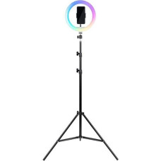 Havit ST7026 - tripod with RGB light ring, black