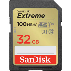 Sandisk Extreme 32 GB UHS-I Class 10 SDXC Memory Card