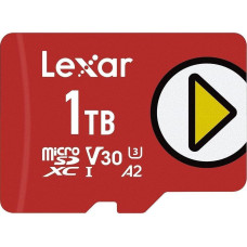 Lexar Karta Lexar PLAY MicroSDXC 1 TB Class 10 UHS-I/U1 A2 V30 (LMSPLAY001T-BNSNG)