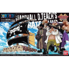 Bandai ONE PIECE GRAND SHIP COLLECTION MARSHALL D.TEACH'S PIRATE SHIP