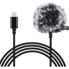 Puluz Jack Puluz tie microphone with clip PU426 1.5m 3.5mm Lightning