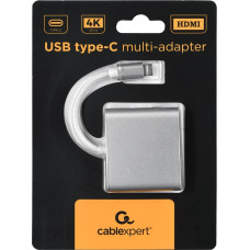 Gembird A-CM-HDMIF-02-SV USB graphics adapter Silver