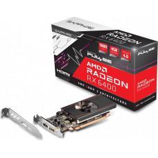 Sapphire Technology Karta graficzna radeon rx 6400 pulse gaming 4gb gddr6 64bit dp/hdmi