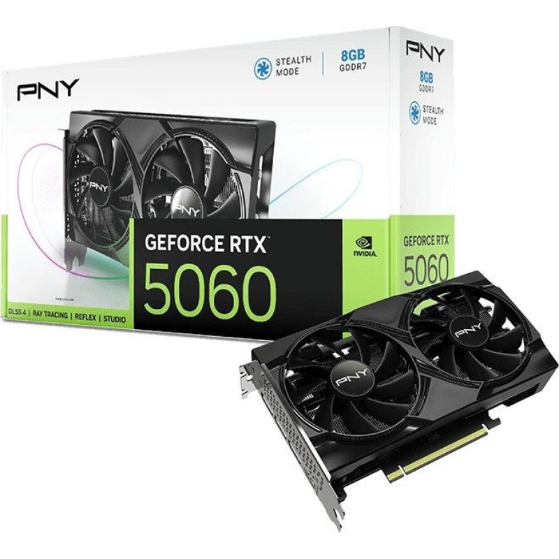 PNY Karta graficzna geforce rtx 5060 8gb 2f
