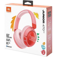 JBL JR470NC Bluetooth Wireless On-Ear Headphones for Kids Pink EU