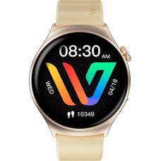 Weofly Curve Smartwatch - Multifunction Watch Bluetooth 5.3 Gold