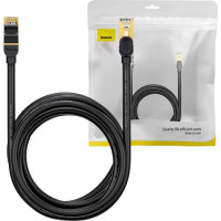 Baseus Ethernet RJ45, 10Gbps, 5m network cable (black)