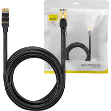 Baseus Ethernet RJ45, 10Gbps, 5m network cable (black)