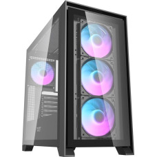 Darkflash DRX90 glass computer case (black)