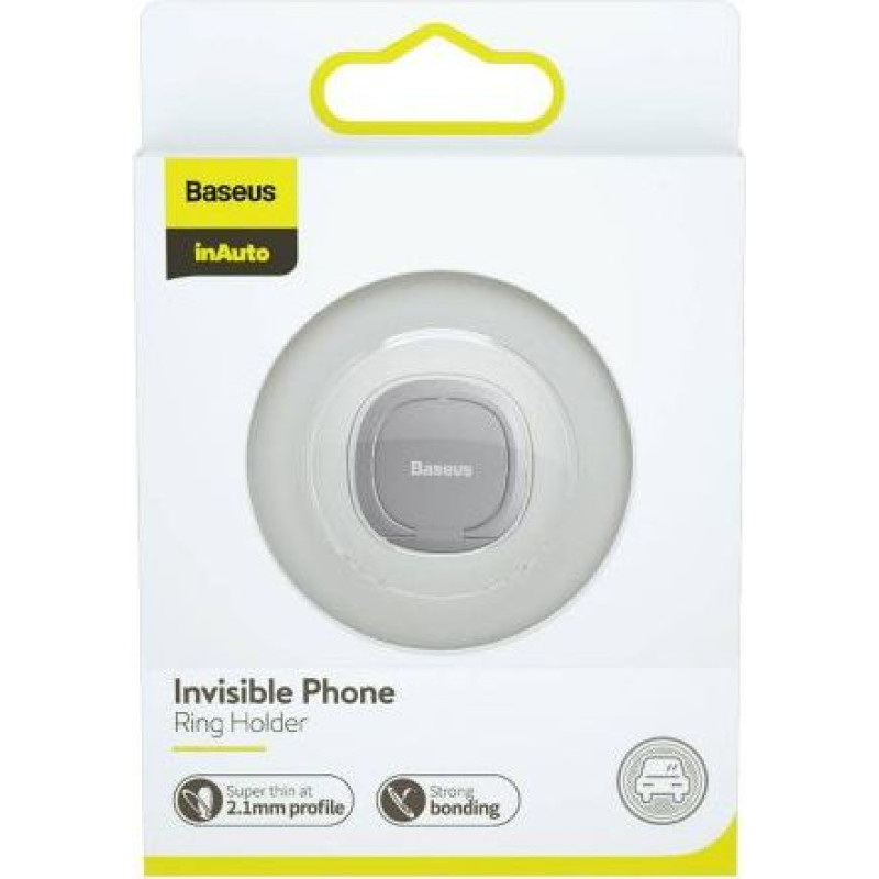 Baseus Tool Invisible Phone Holder Ring Silver (SUYB-0S)