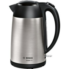 Bosch TWK3P420 electric kettle 1.7 L 2400 W Black, Stainless steel