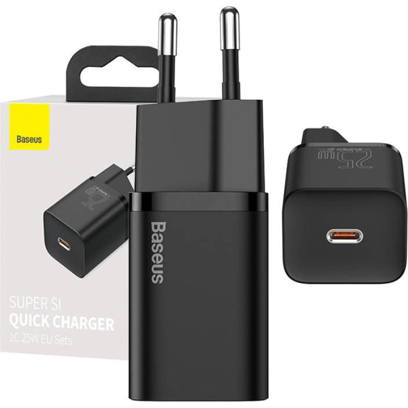 Baseus Super Si Quick Charger 1C 25W (black)