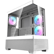 Darkflash DS900 AIR computer case (white) + 6 ARGB fans