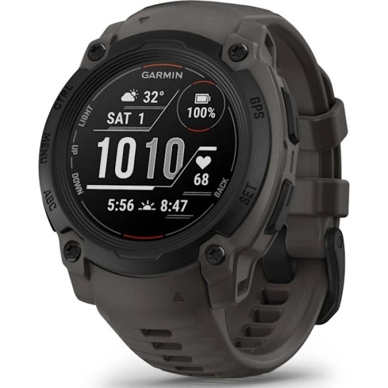 Garmin Instinct E 2.18 cm (0.86") MIP 40 mm Digital 166 x 166 pixels Black GPS (satellite)