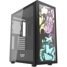 Darkflash DK210 Graffiti computer case (black)