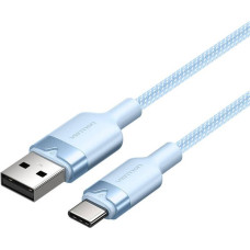 Vention USB 2.0 A to USB-C 3A cable Vention CTNLH 2M (blue)