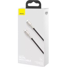 Baseus Type-C - Lightning Cafule Series Metal data cable PD 20W 2m Black (CATLJK-B01)