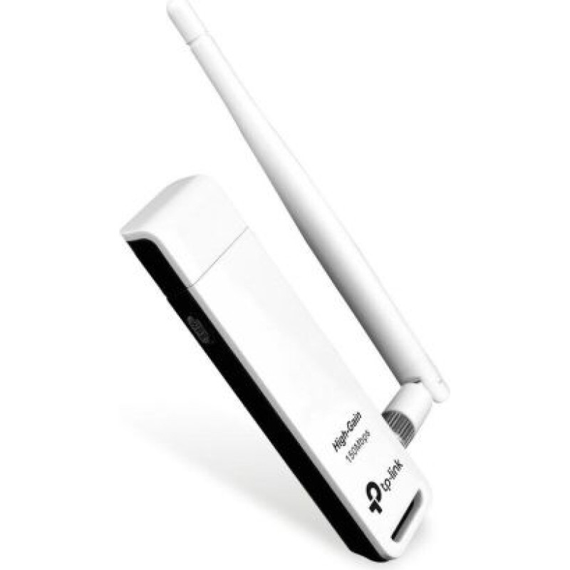 Tp-Link Adapter TL-WN722N Wireless, USB 2.0, 150Mbps, 802.11n, White EU