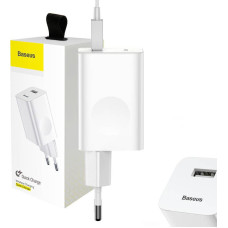 Baseus Charging Quick Charger USB 3.0 - White
