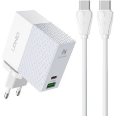 Ldnio Wall charger LDNIO A2620C USB, USB-C 65W + USB-C - USB-C cable
