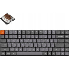Keychron K3 Max RGB Brown Switch Wireless Low Profile Keyboard (Black) [K3M-H3].