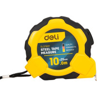 Deli Tools Steel Measuring Tape 10m/25mm Deli Tools EDL3799Y (yellow)