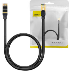 Baseus Ethernet RJ45, 10Gbps, 1m network cable (black)