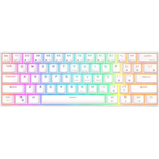 Royal Kludge RK61 RGB mechanical keyboard, brown switch (white) (QWERTY)