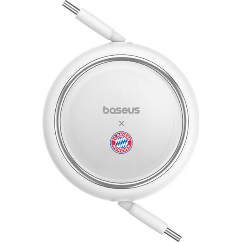 Baseus USB-C to USB-C 100W Charging Cable (White) Bayern Edition