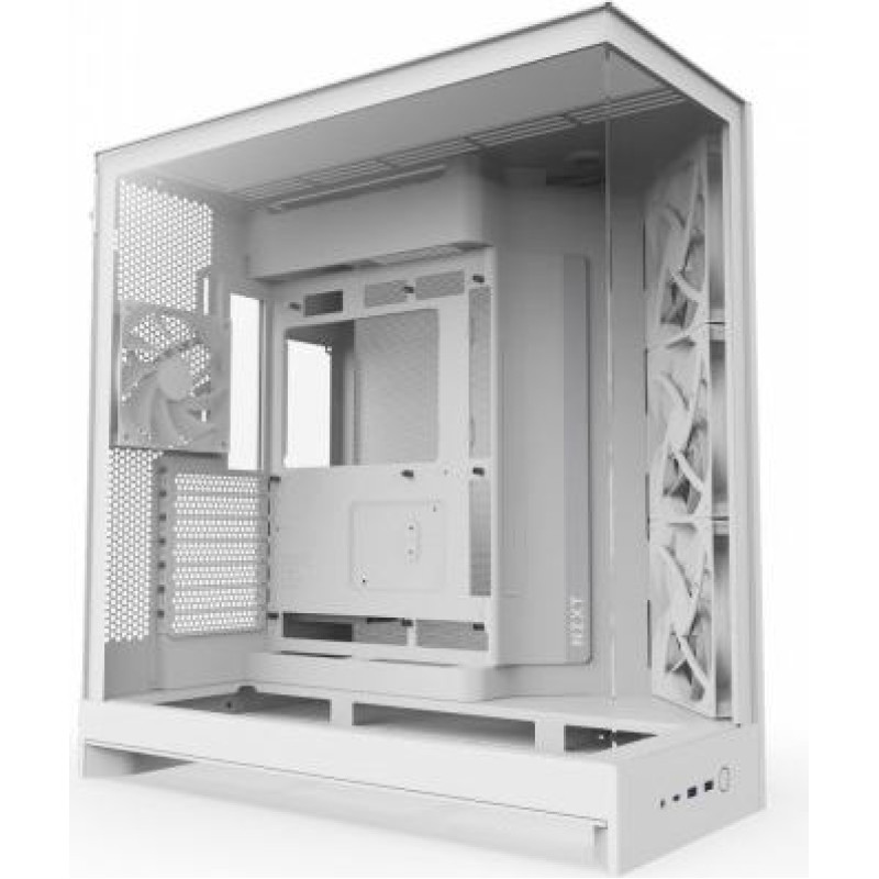 Nzxt PC Case NZXT H9 FLOW MIDI Tower window white