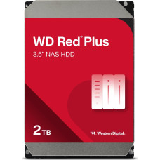 WD Dysk serwerowy WD Red Plus 2TB 3.5'' SATA III (6 Gb/s) (WD20EFPX)