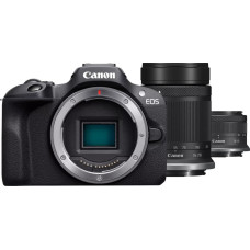 Canon Aparat Canon EOS R100 + RF-S 18-45mm f/4.5-6.3 IS STM + RF-S 55-210mm f/5-7.1 IS STM (6052C023)