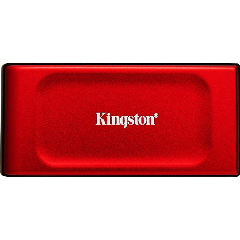 Kingston Dysk zewnętrzny SSD Kingston XS1000 2TB Czerwony (SXS1000R/2000G)