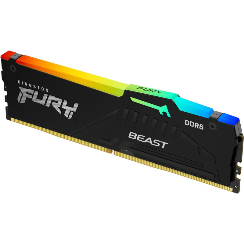 Kingston Technology FURY Beast RGB moduł pamięci 32 GB 1 x 32 GB DDR5