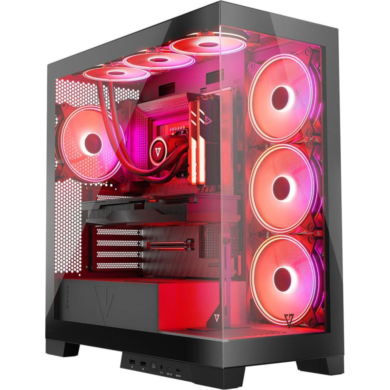 Modecom Volcano SPACE APEX ARGB  MIDI USB 3.0 X 2  CYPE-C