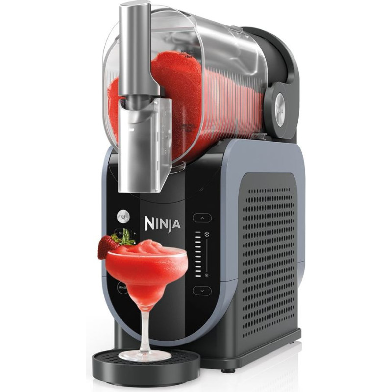 Ninja FS301EU Slushi Slush-Eismaschine Schwarz/Silber