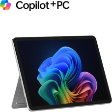 Microsoft Surface Pro 12'' Qualcomm Snapdragon 256 GB 30,5 cm (12'') 16 GB Wi-Fi 7 (802.11be) Windows 11 Home Platyna