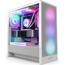 Nzxt H5 Flow RGB Midi Tower White
