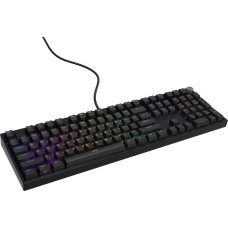 Genesis Thor 404 czarna RGB Gateron Yellow Pro